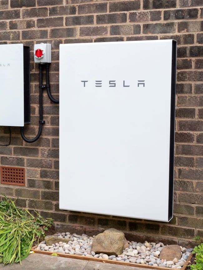 tesla home solar battery installed by geo green power