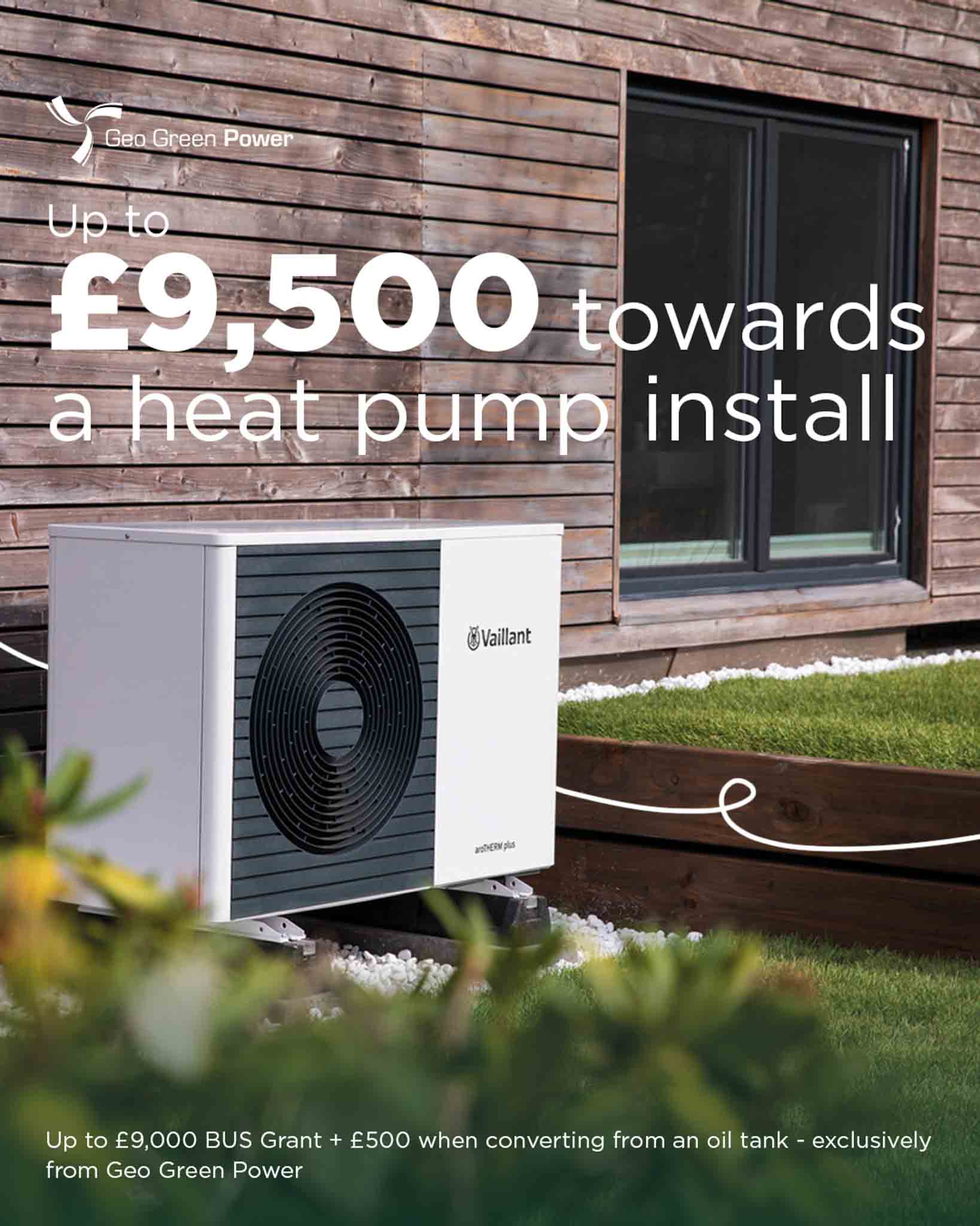 Heat Pump + BUS Grant