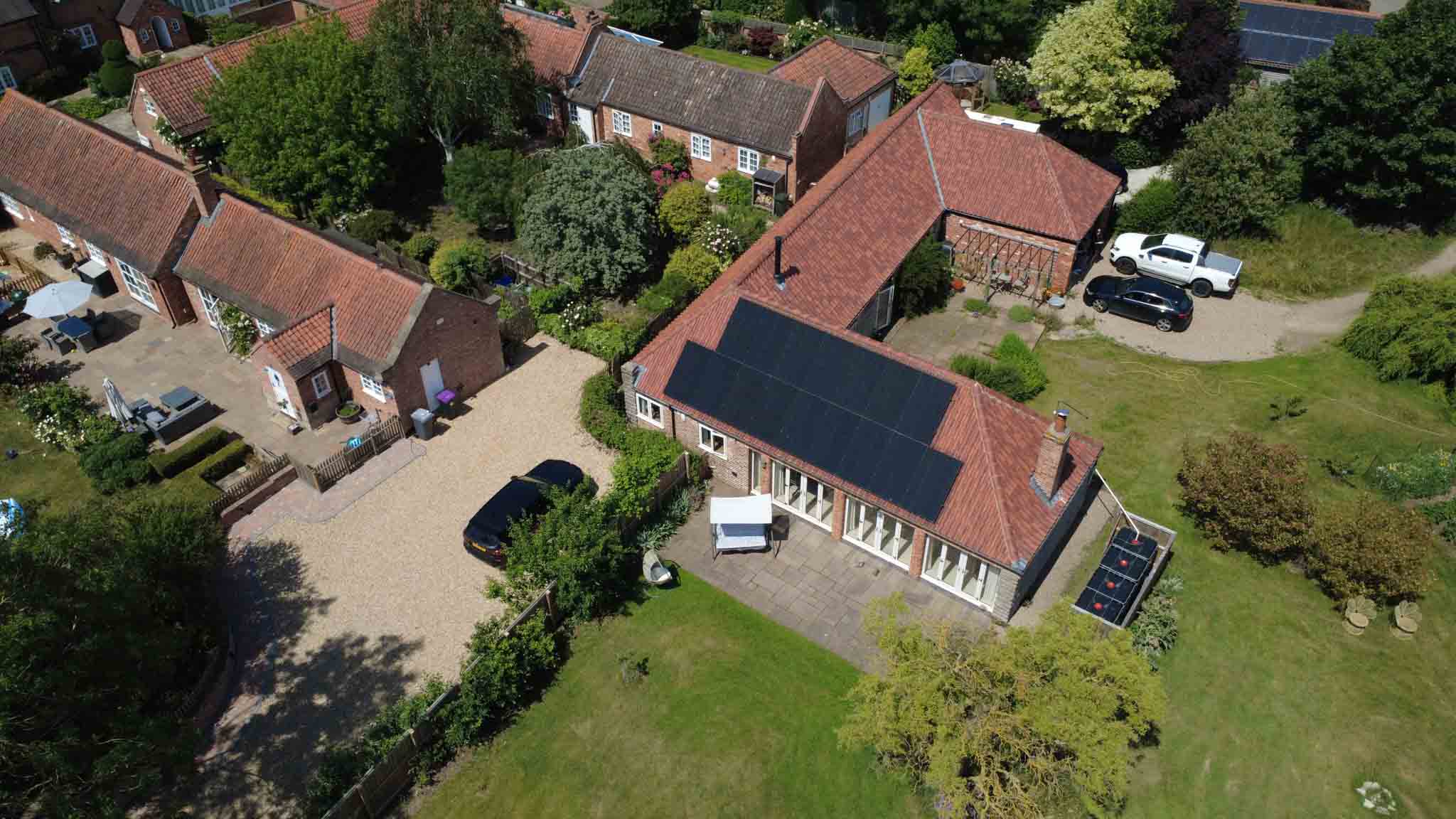 Solar on Nottinghamshire House
