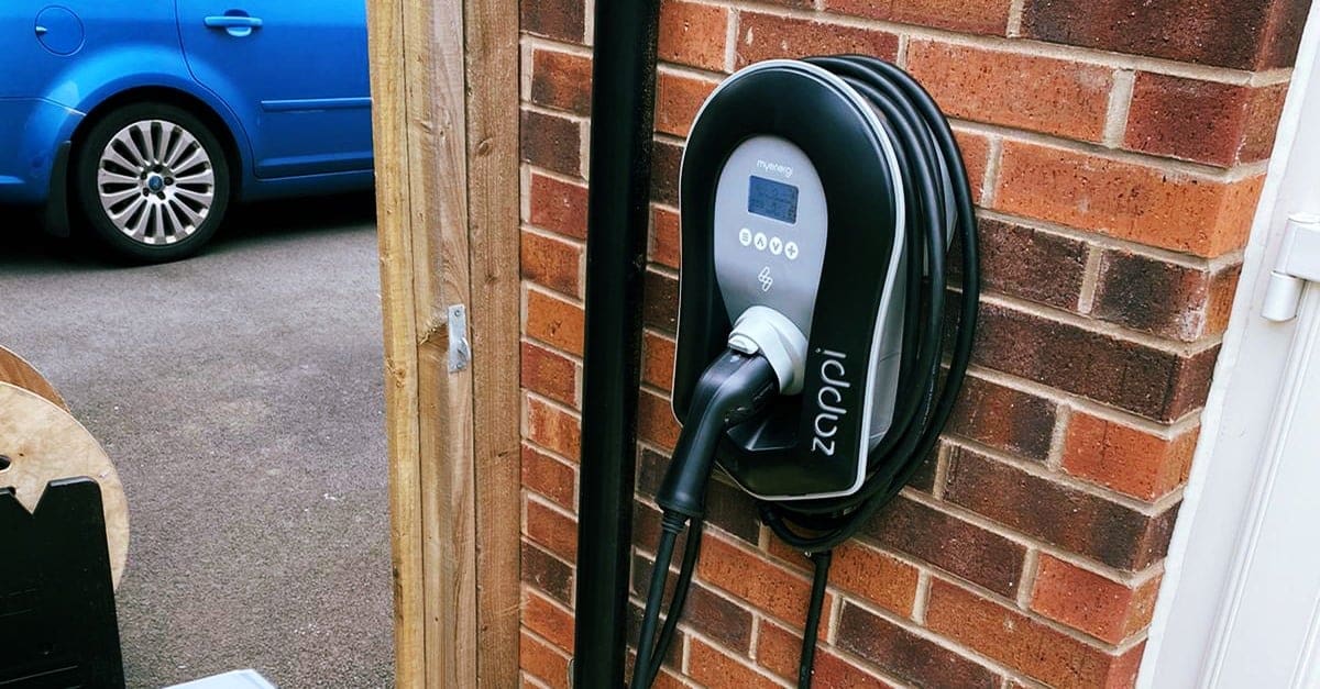 Zappi ev charger install