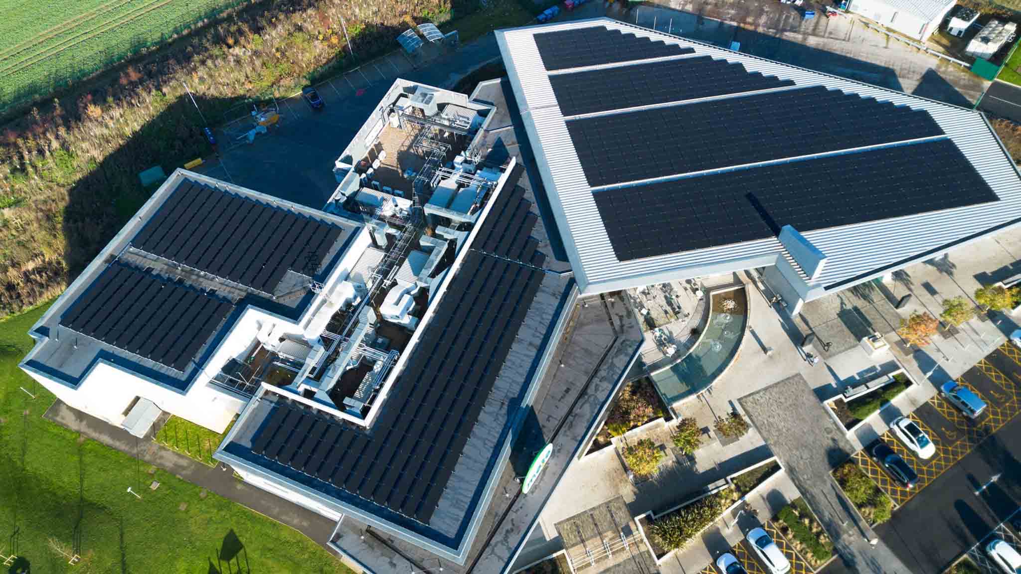 commercial solar install for moto hospitality