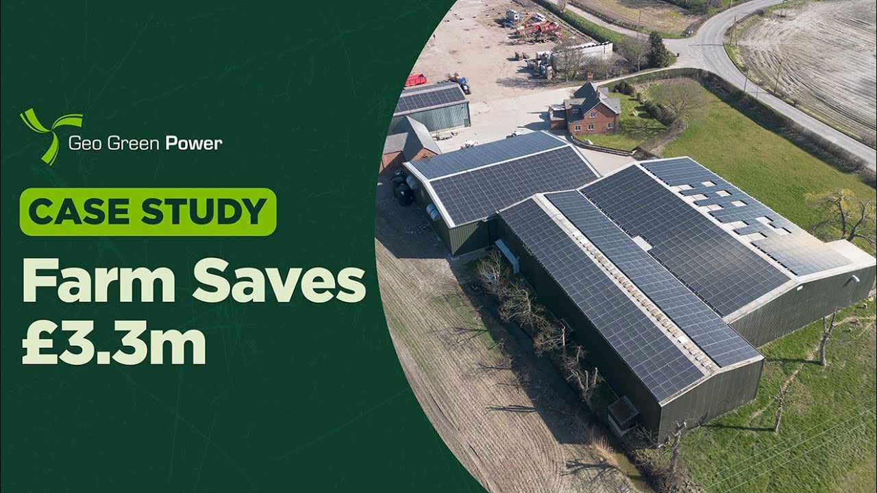 Farm Saves £3.3m with Rooftop Solar Panels | Geo Green Power