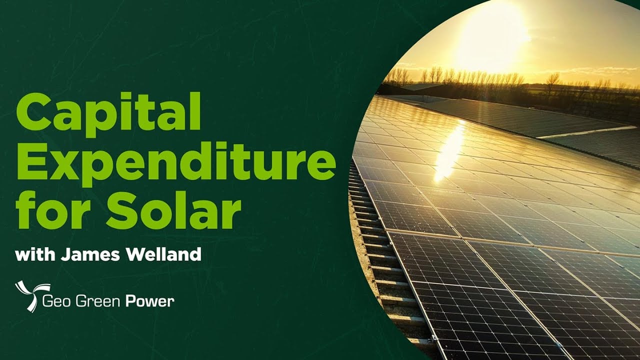 Futureproof your solar investment with Capex | Geo Green Power