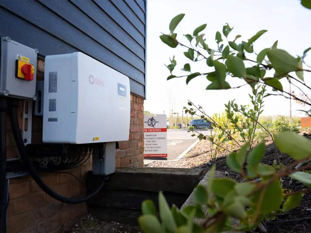 Bell plantation garden centre solar installation