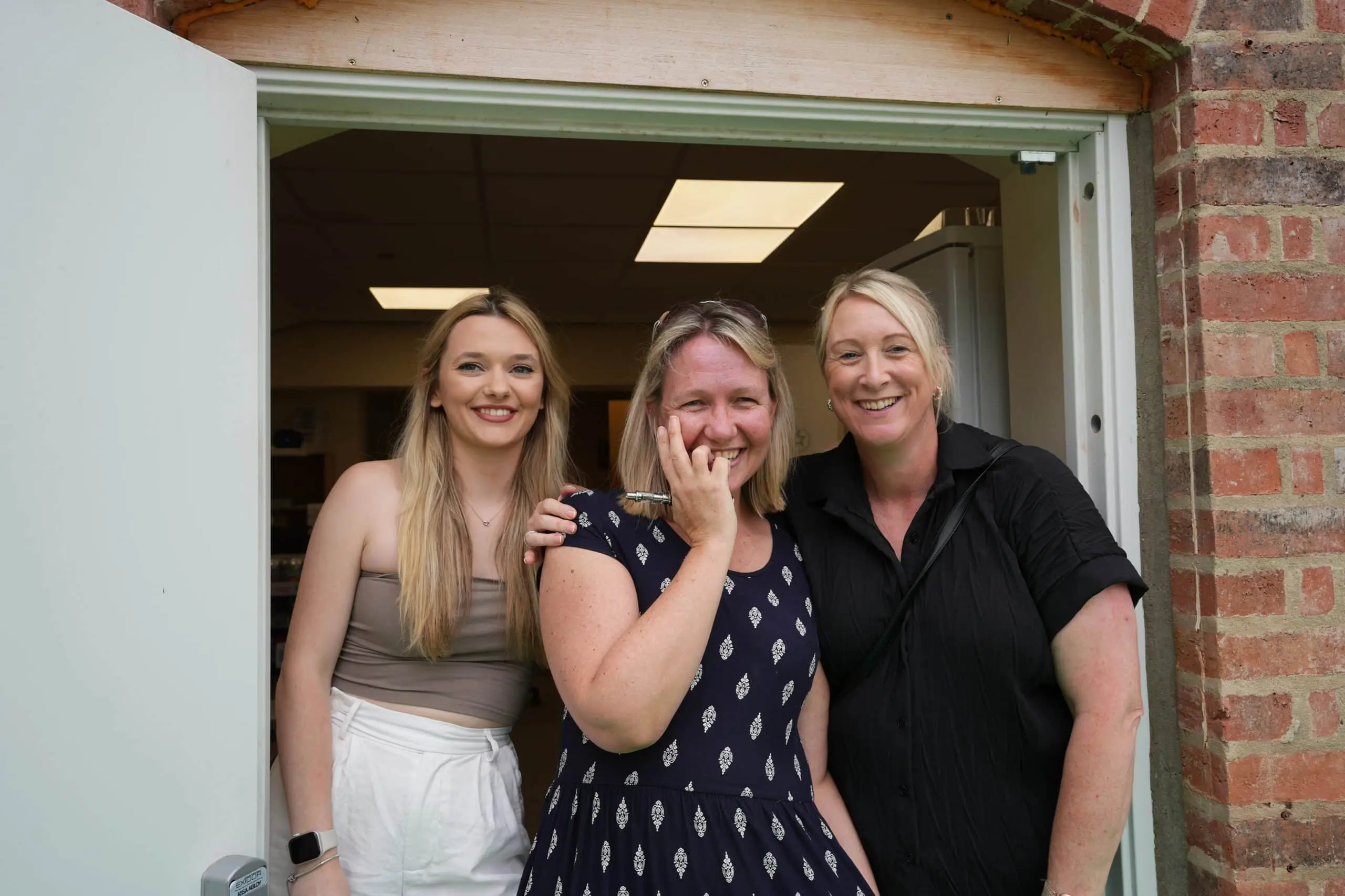 Geo Green Power's HR Manager and Accounts Manager smiling