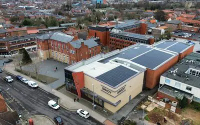 195kWp solar PV system at Savoy Cinema at Worksop