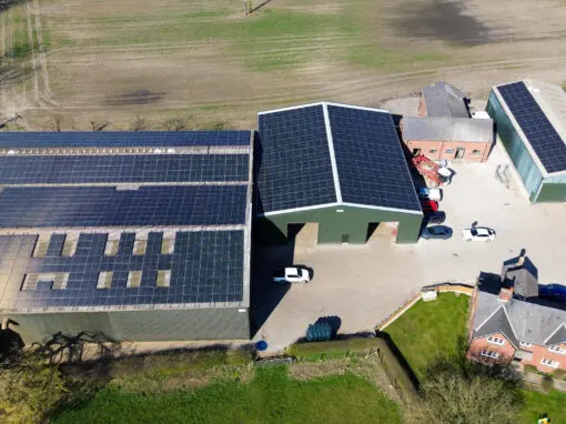 405kWp solar PV system on Sutton Farm