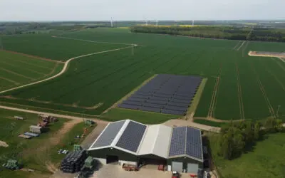 ground mount and roof top solar PV on Red House Farm ground mount and roof top solar PV on Red House Farm