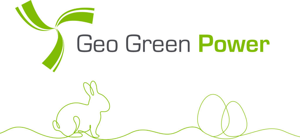 easter geo green power logo