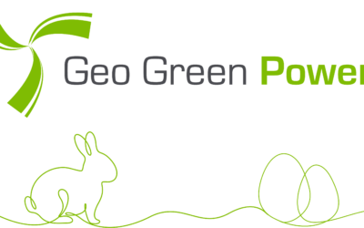 easter geo green power logo