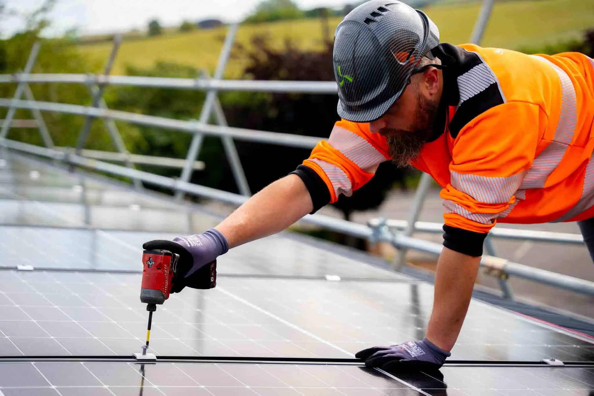 Commercial solar servicing and maintenance by Geo Green Power