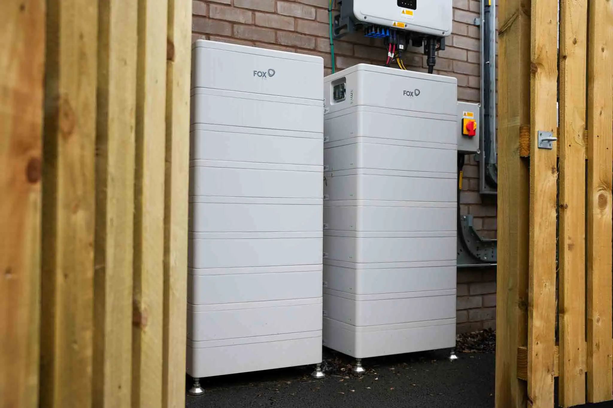 commercial solar battery at leisure centre