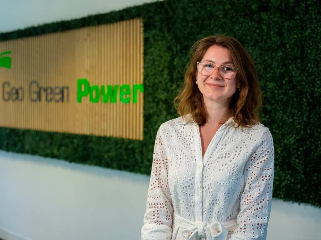 chloe reganaz, head of planning & applications at Geo Green Power