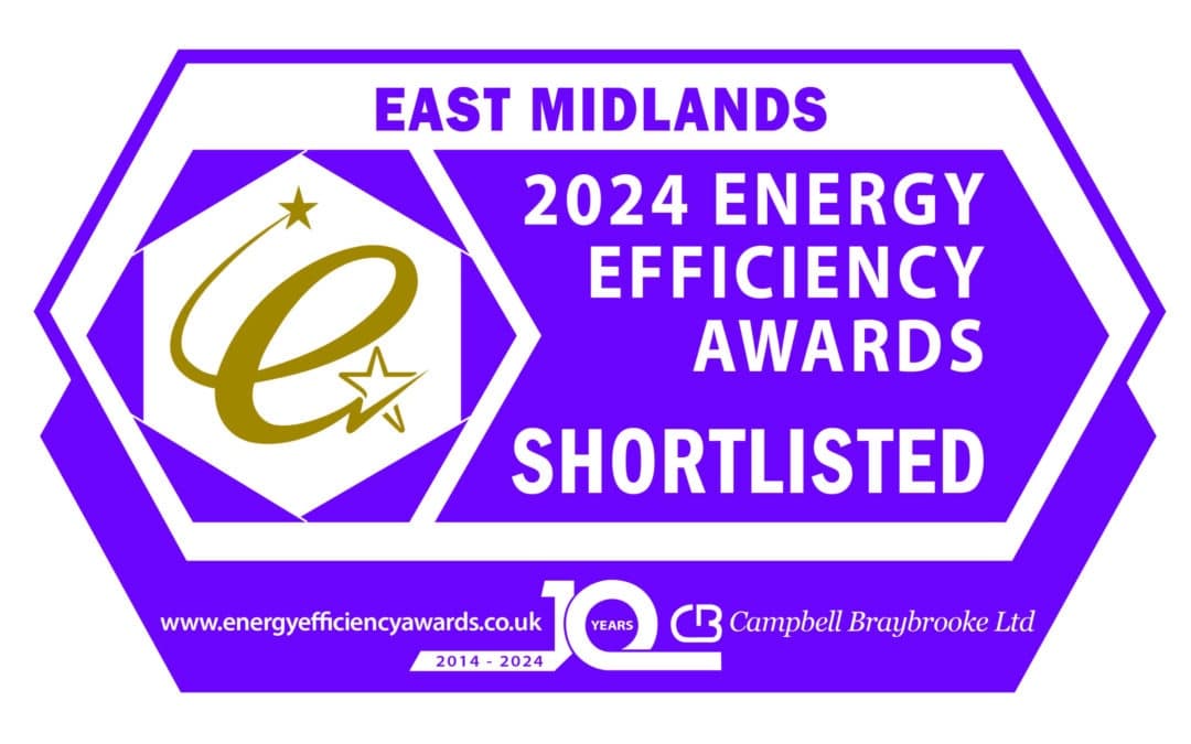 We’re a finalist at the East Midlands Energy Efficiency Awards 2024!