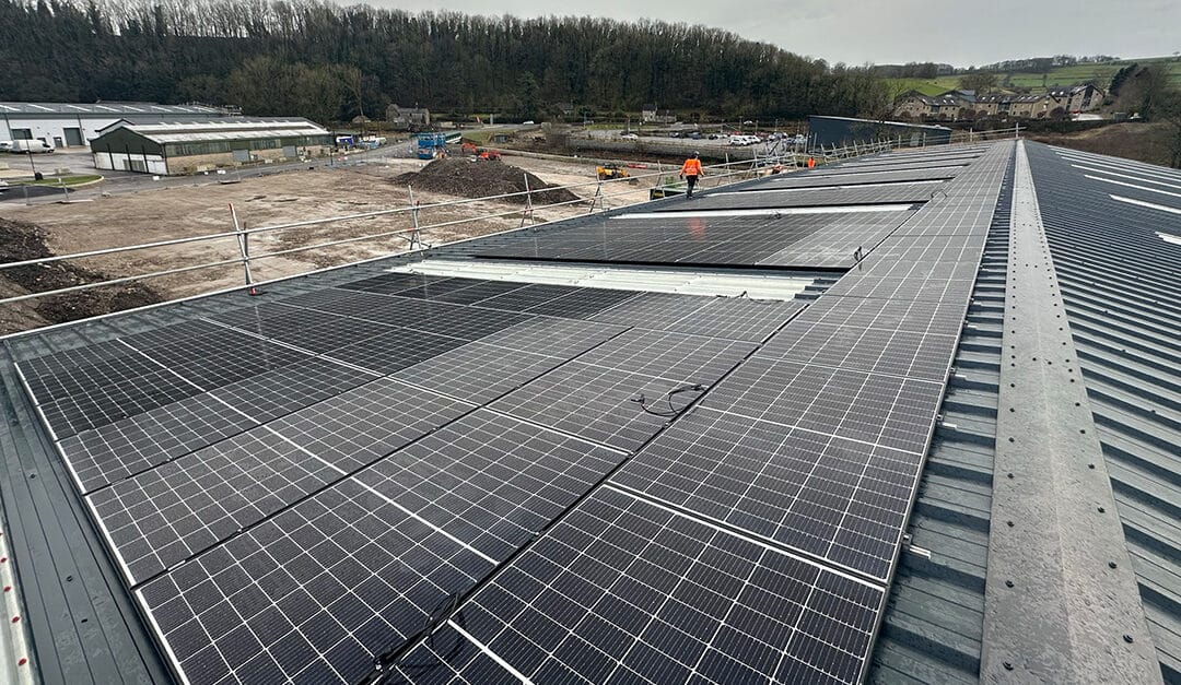 1.9MW of solar PV installation completed in a month