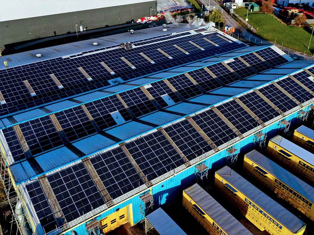 Commercial Solar for Factories & Warehouses
