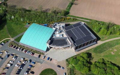 194kWp solar PV system at Whitwick & Coalville Leisure Centre