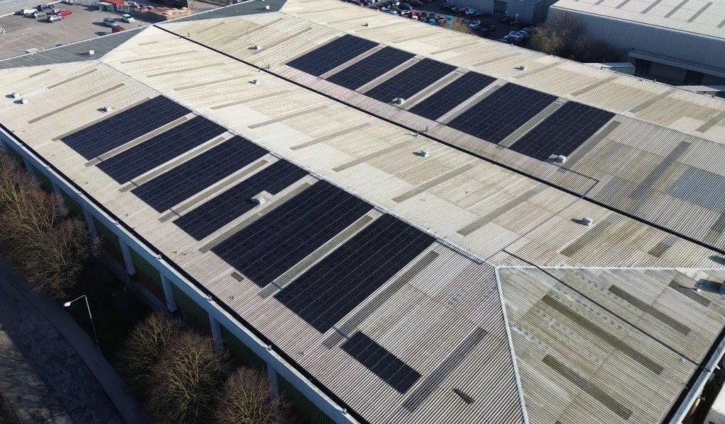 Large Scale Commercial Solar Installation - Distributor