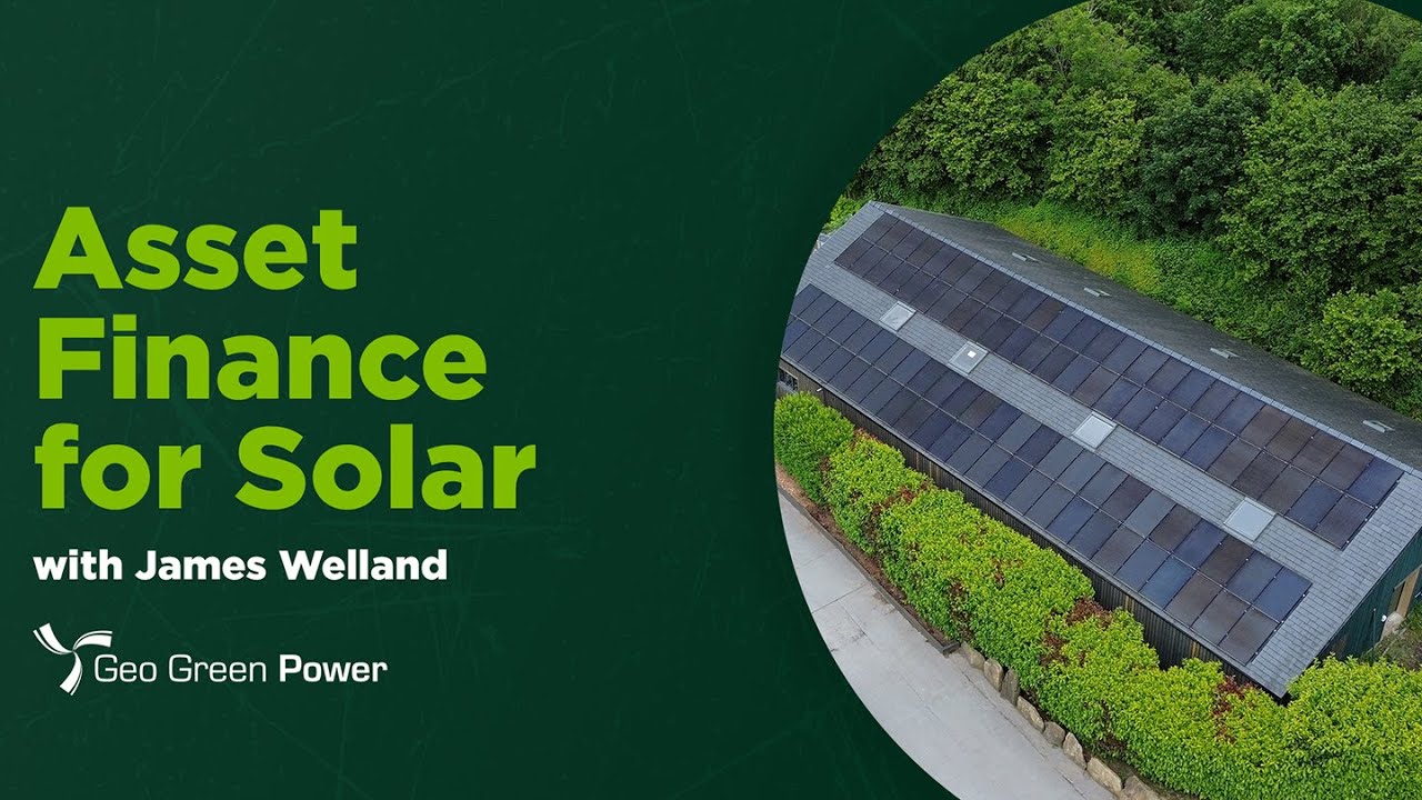 Asset finance for solar