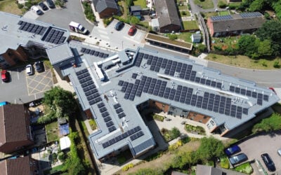 100kWp solar PV system for Broadleaves Care Home