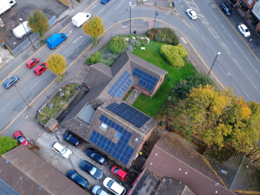 Solar PV at Coventry surgey