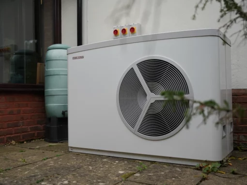 Premium heat pump installed by Geo Green Power