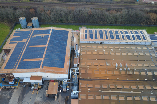Solar PV for large factory