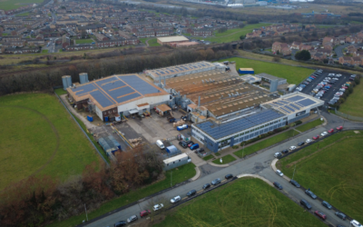 Solar PV on large industrial factory