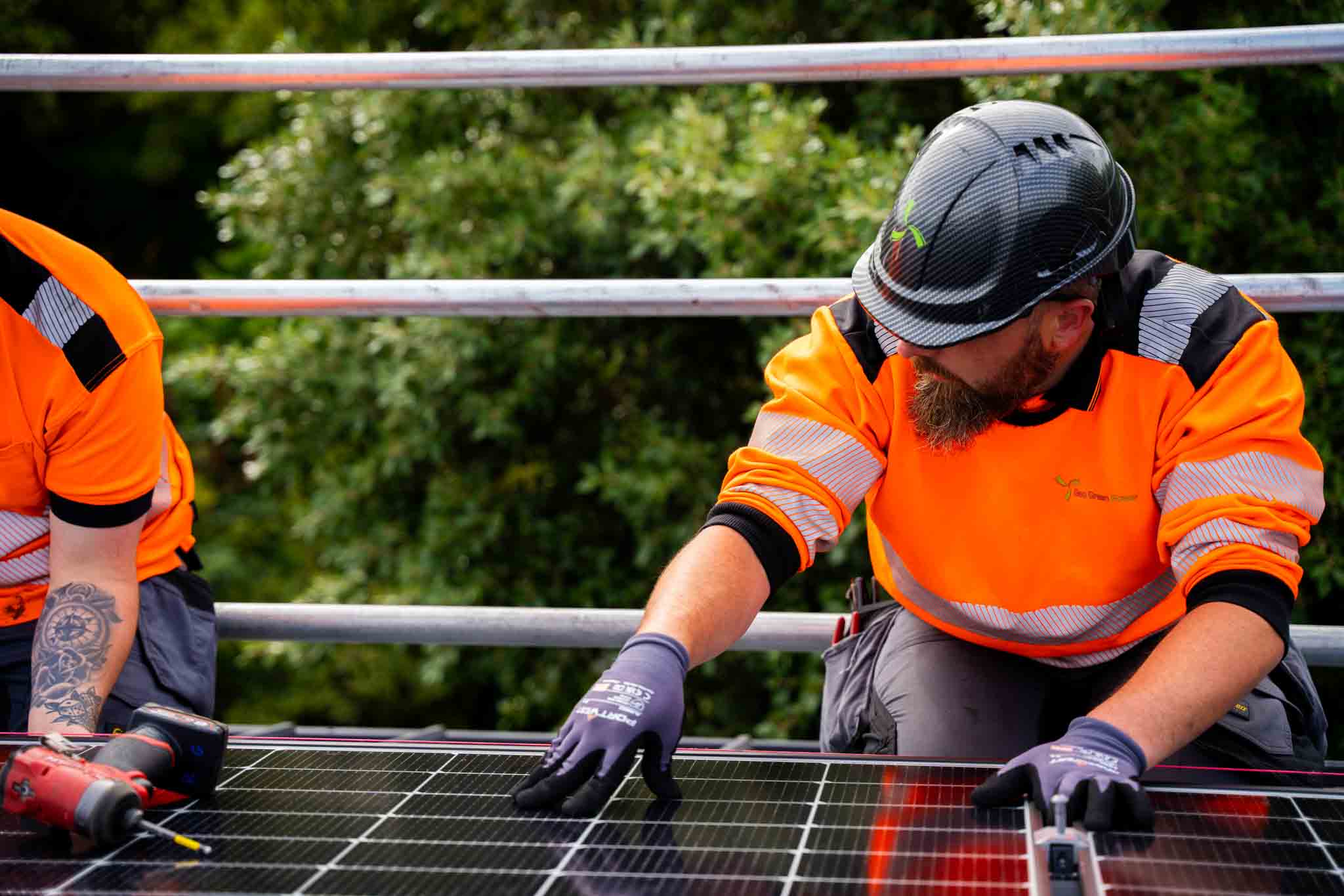 commercial solar install and service