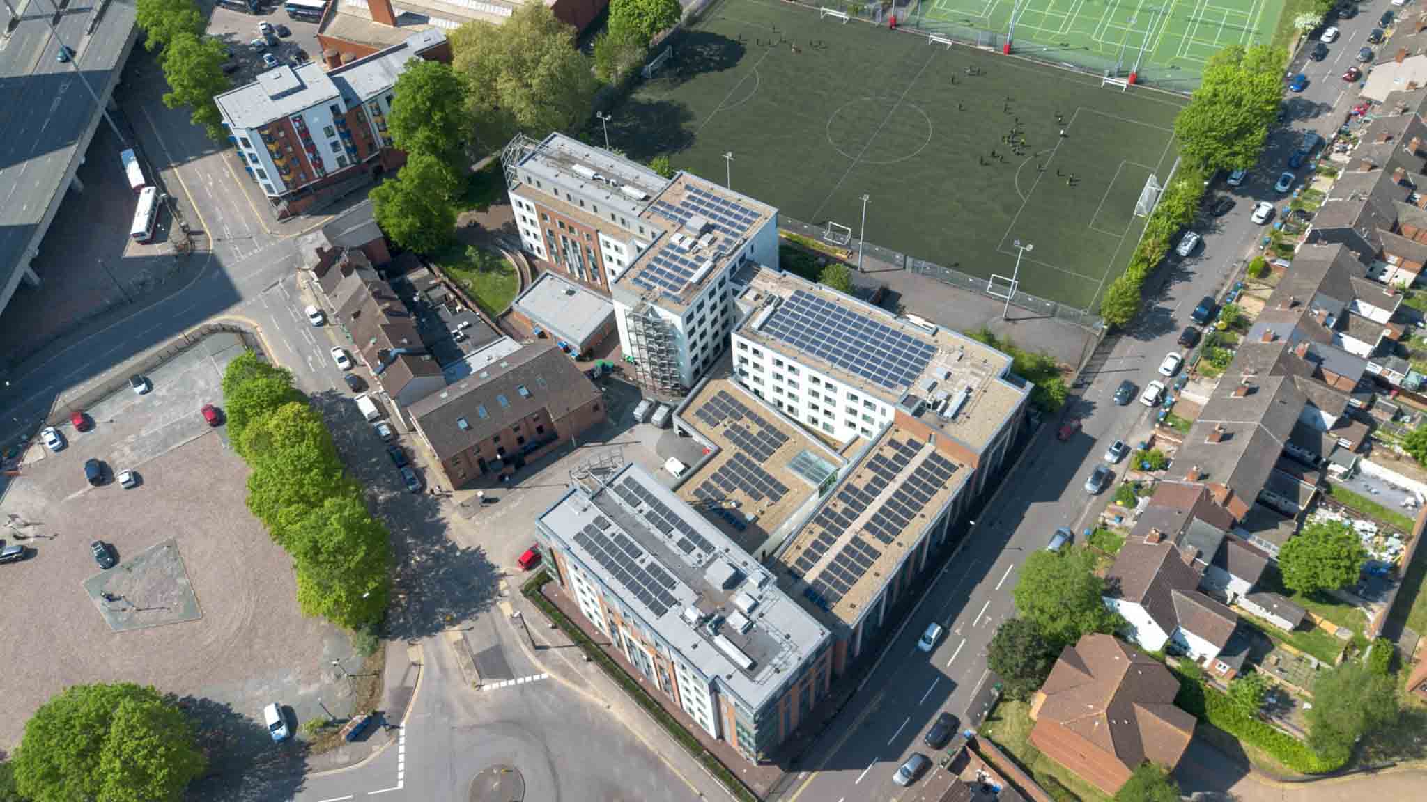 Coventry University with Solar