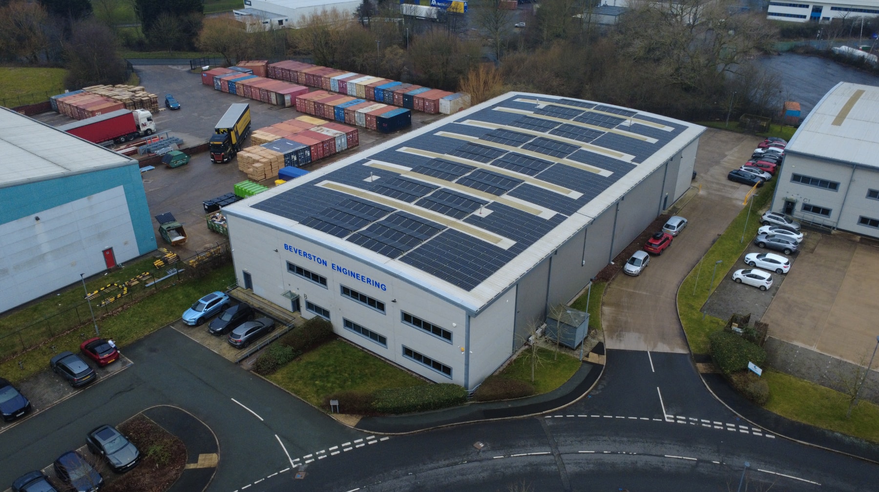 commercial solar installation in Liverpool