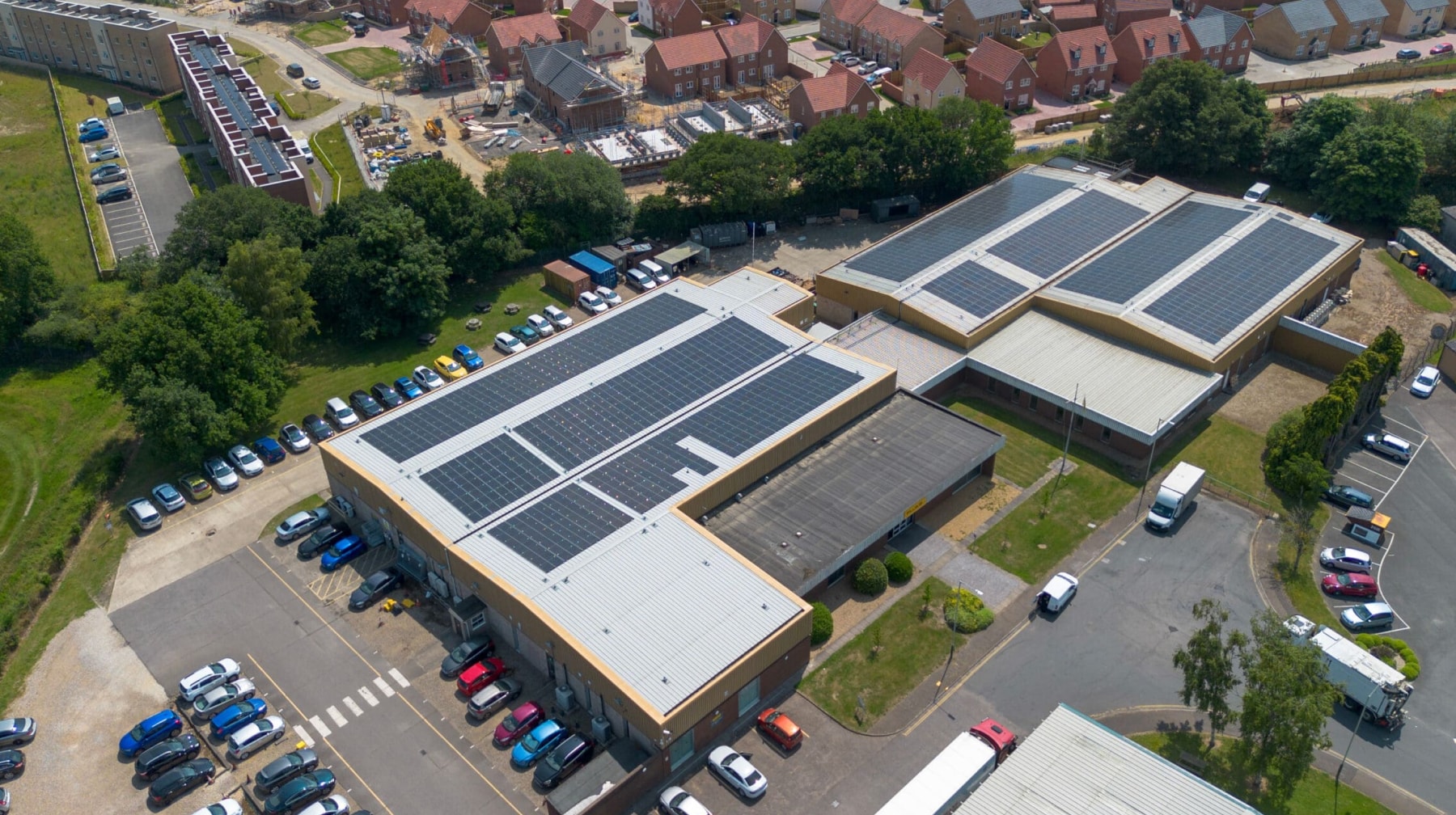 commercial solar on uk warehouses