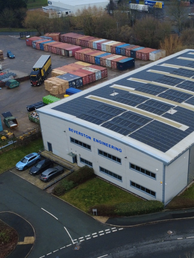 commercial solar installation