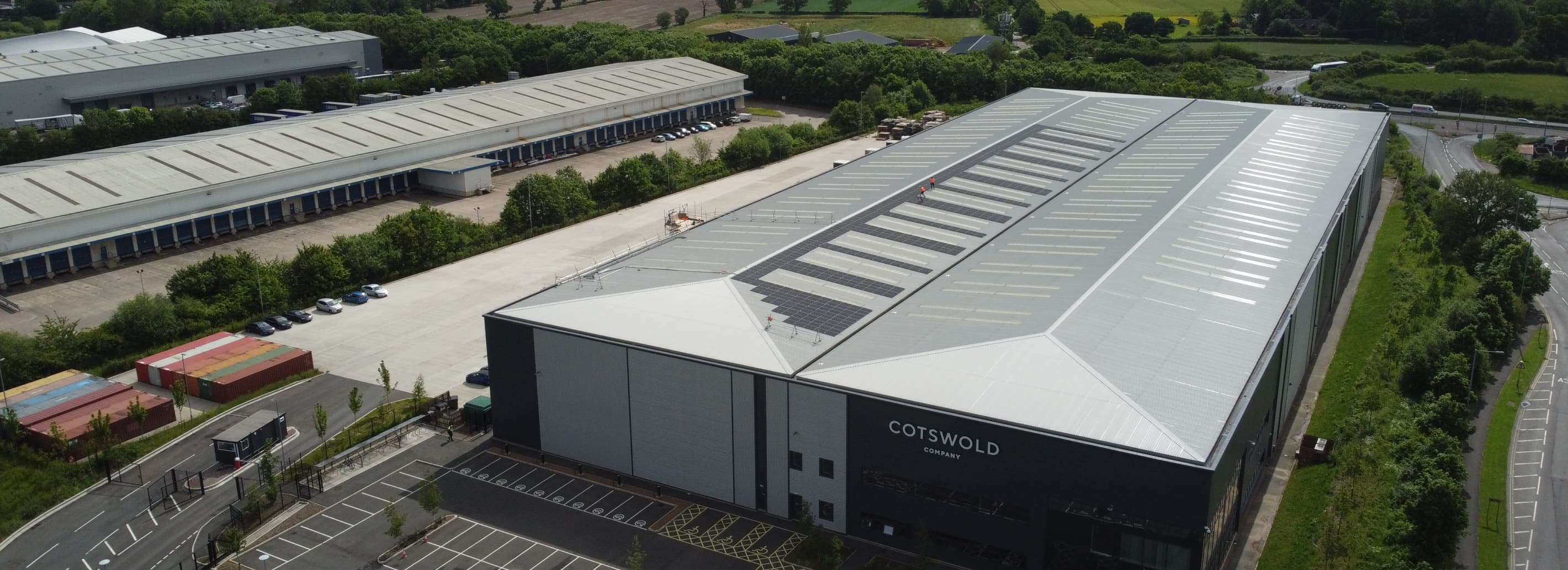 solar on huge warehouse