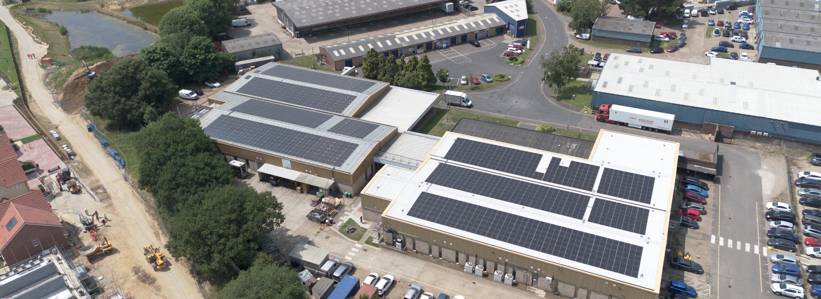 commercial solar installation