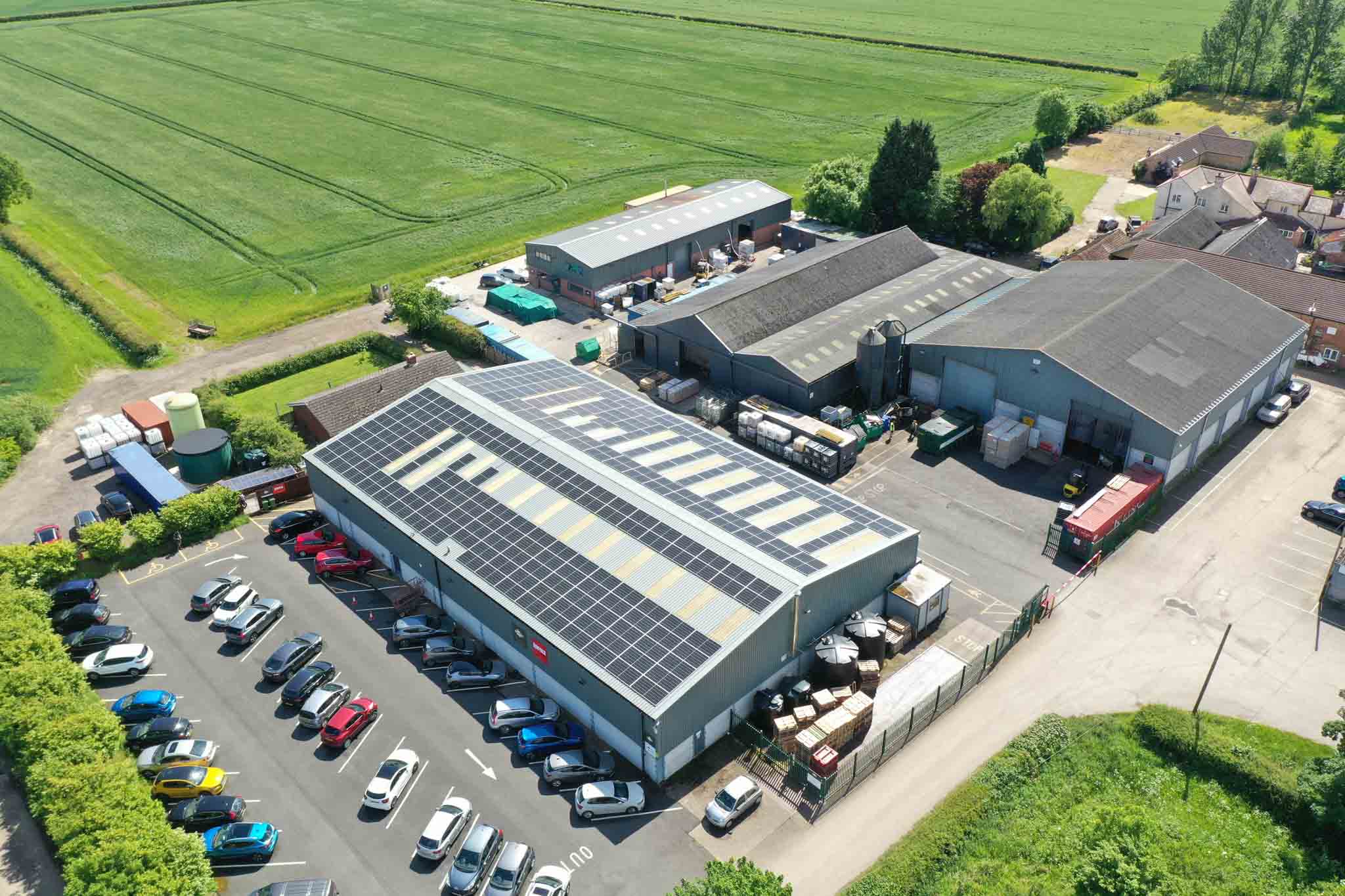 solar panels at Rapala