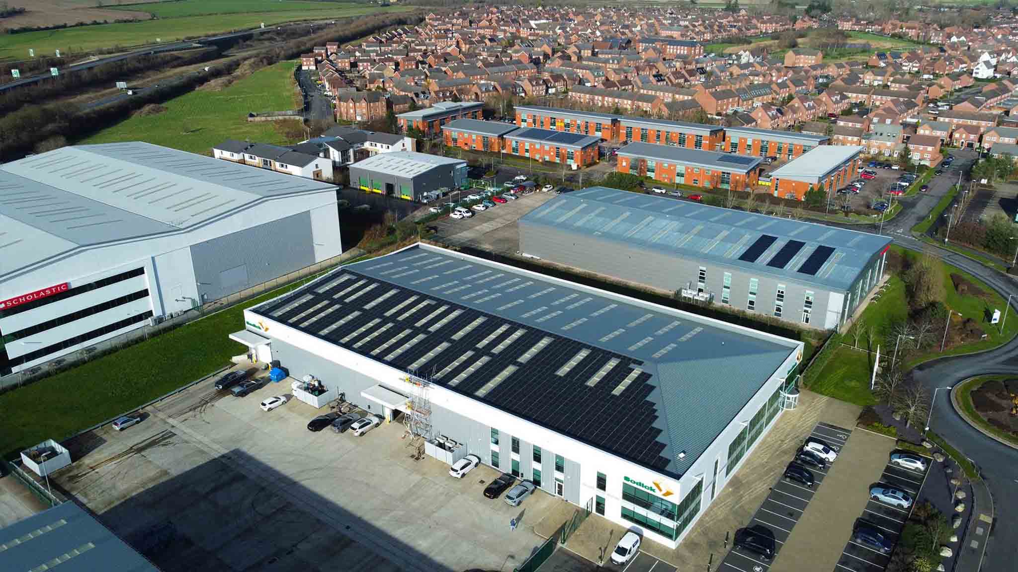rooftop commercial solar for sodick