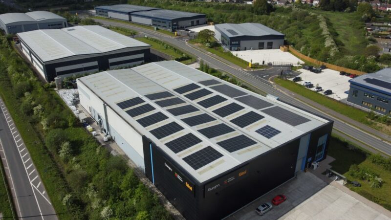 Solar for clothing manufacturer