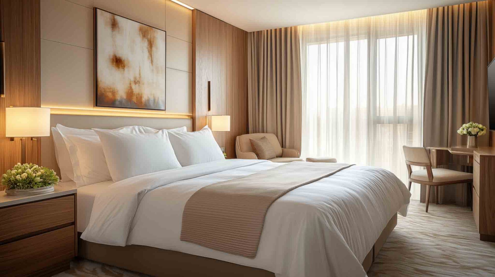 hotel room interior