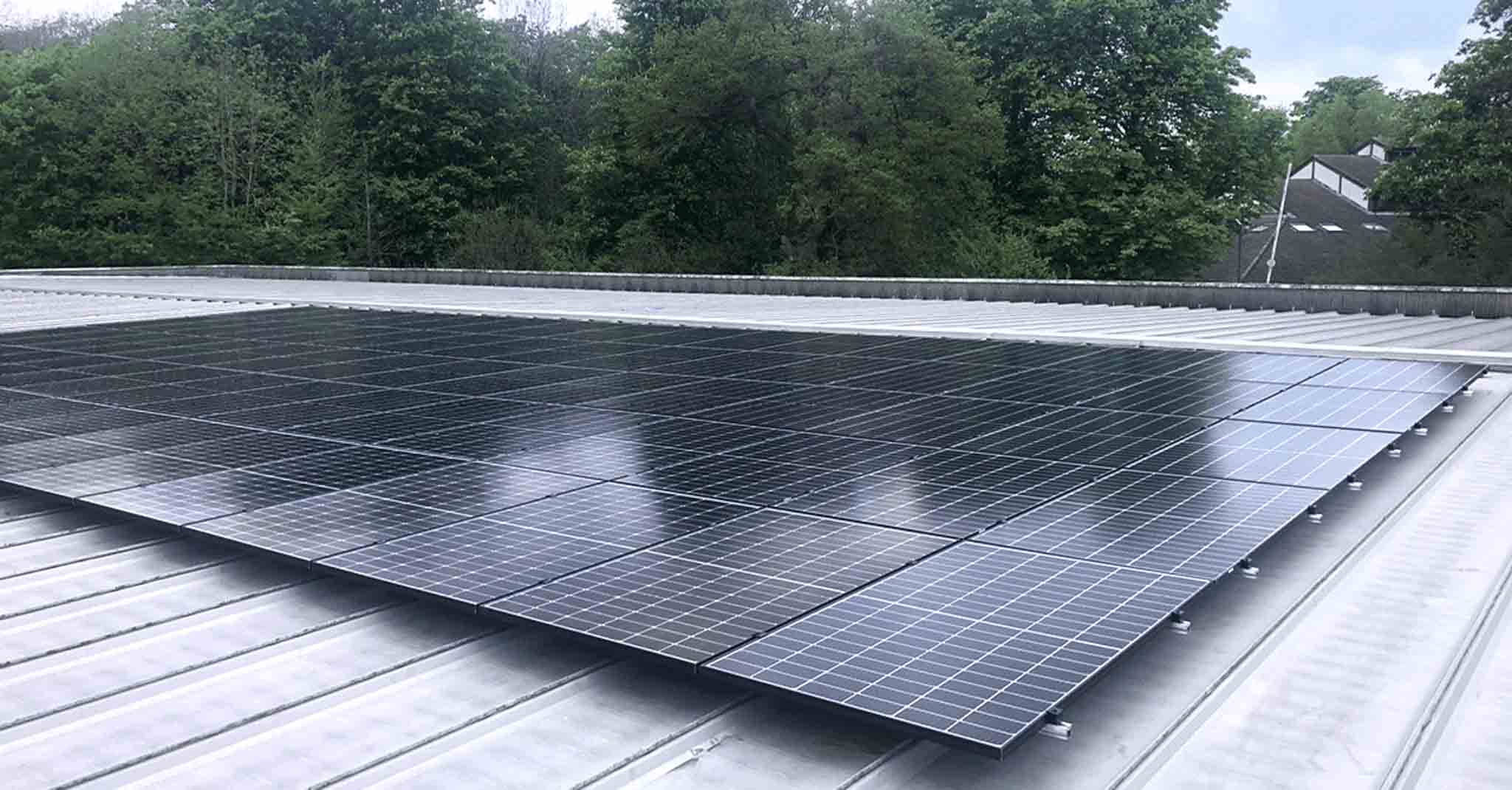 Panasonic solar installation