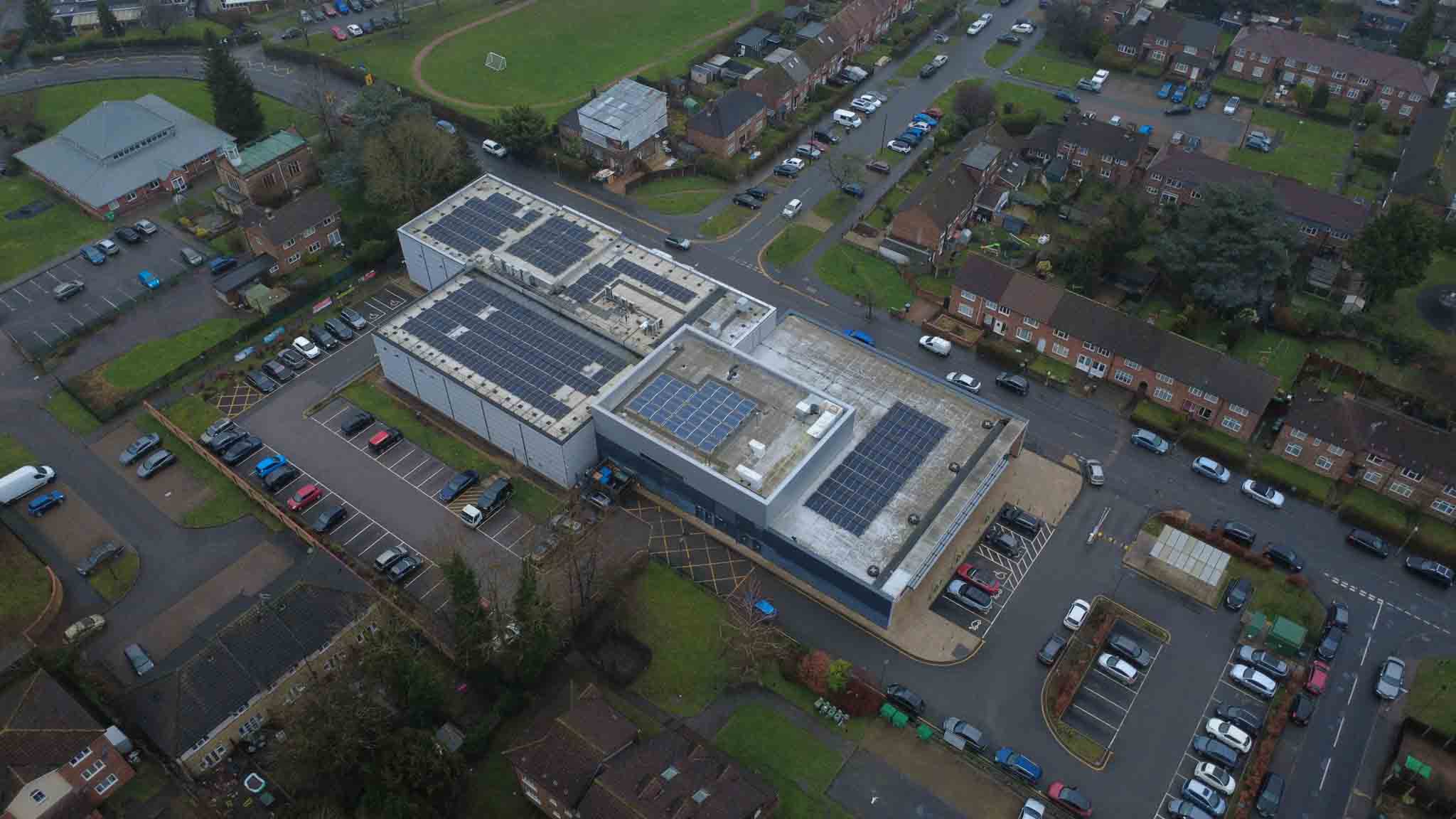 South Oxhey Leisure Centre Solar Installation