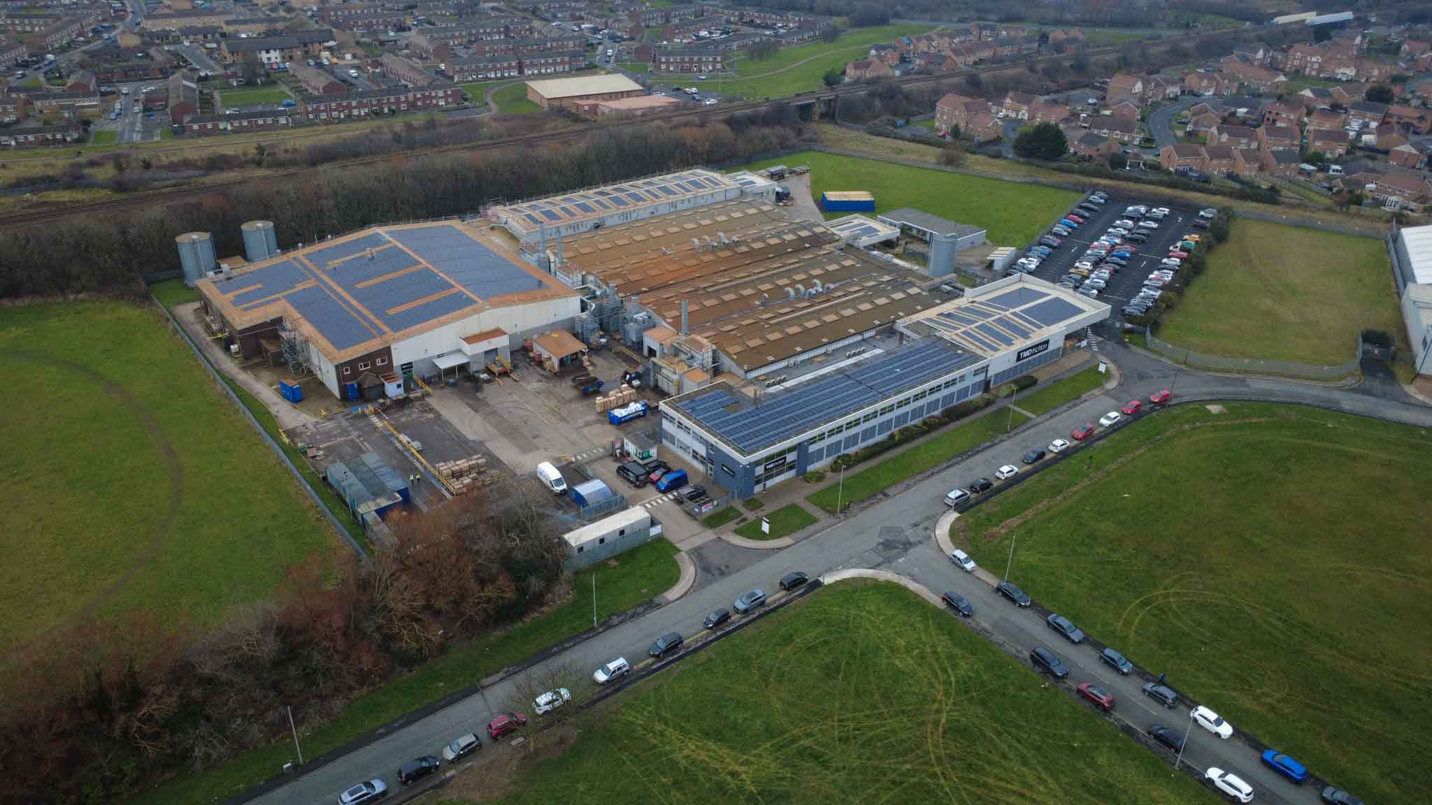 TMD Friction solar install