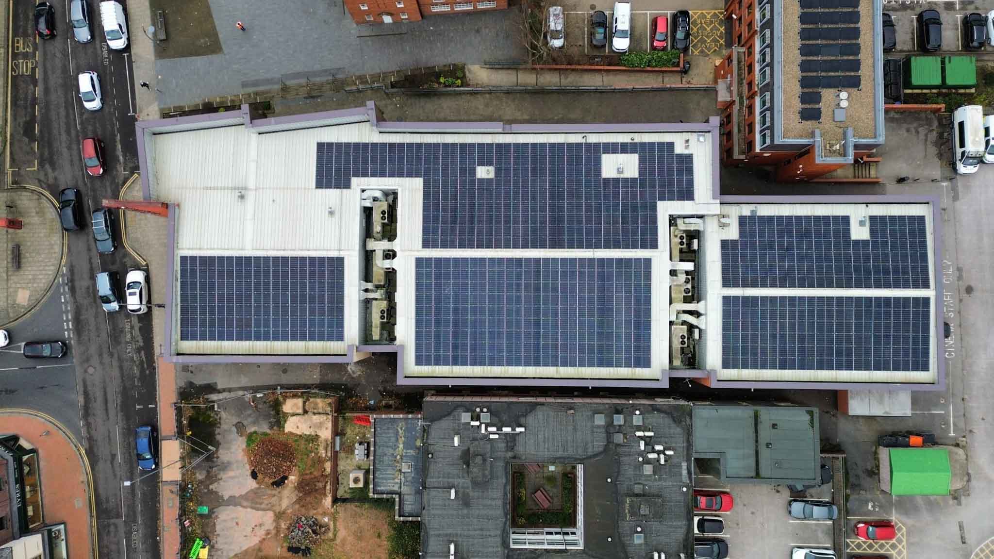 cinema solar install