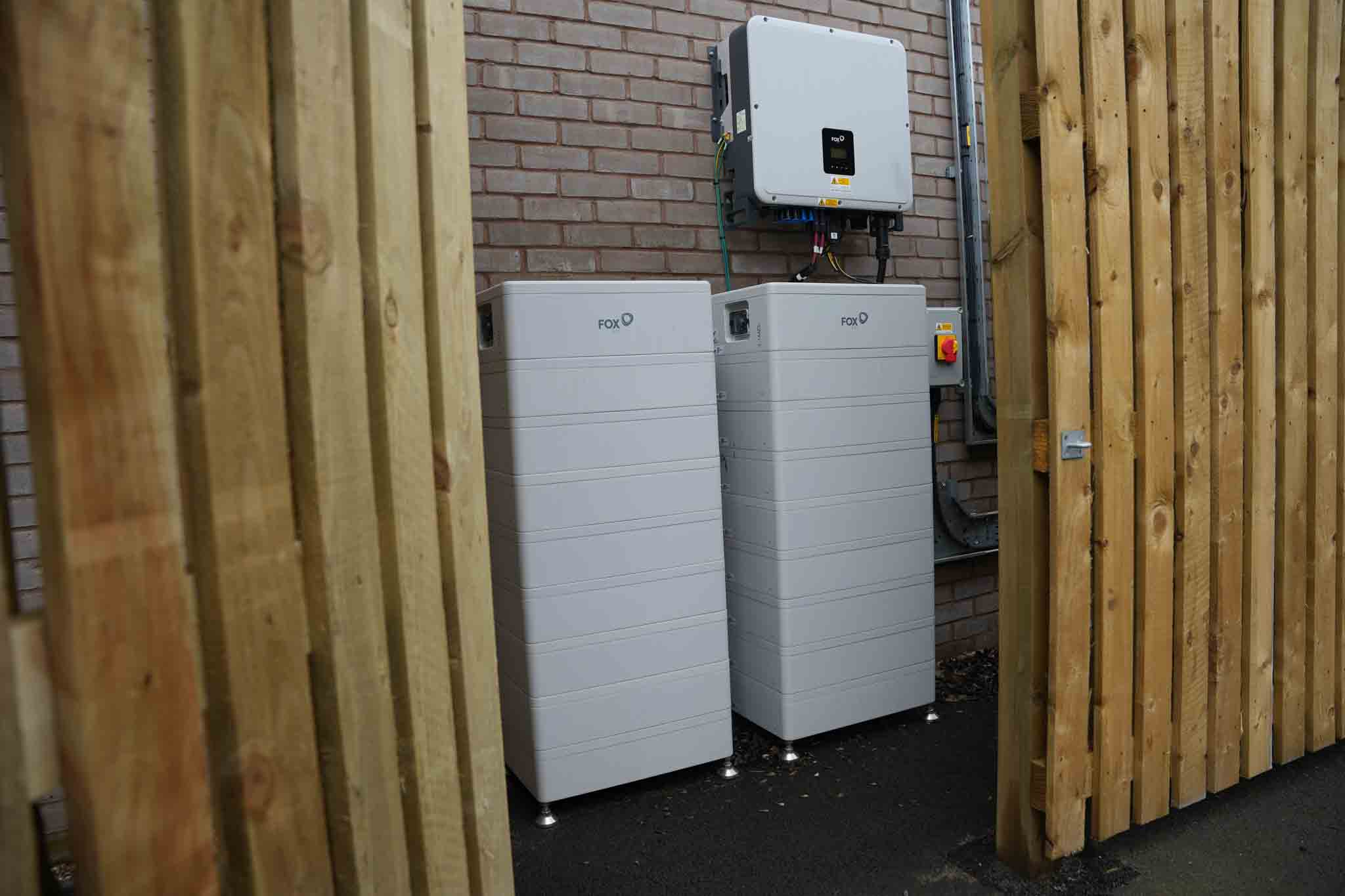 commercial solar batteries installed by Geo Green Power
