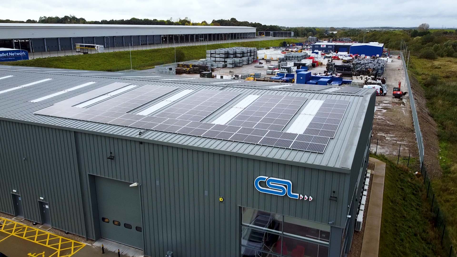 commercial solar install for conveyor systems ltd