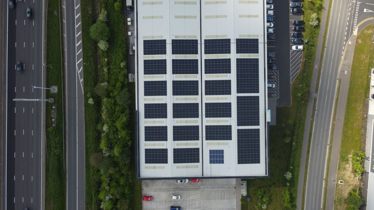 Commercial solar for manufacturer