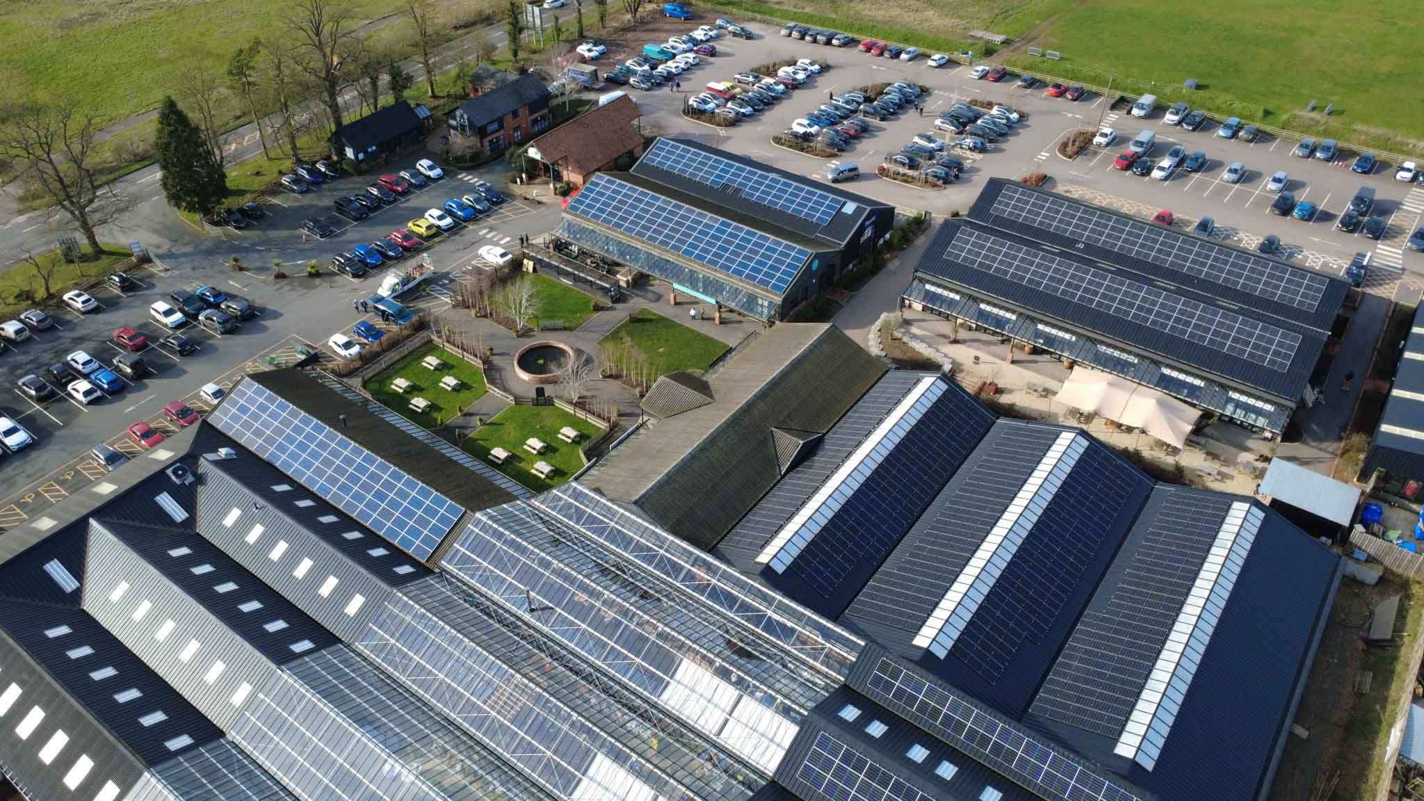 Retail solar installation