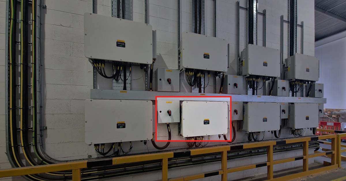 inverters too close to isolators