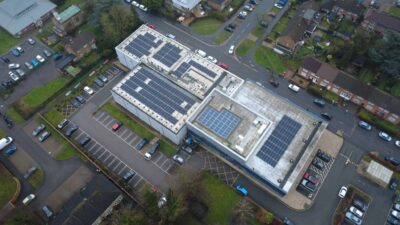 commercial solar installation in watford