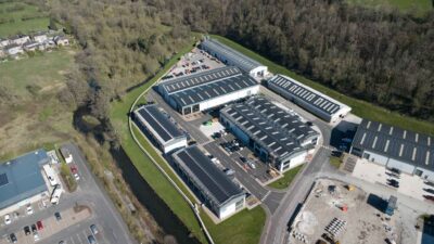 solar on brewery in business park
